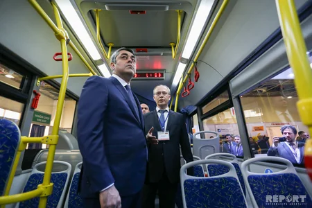 Bakıda Xəzər Beynəlxalq Yol İnfrastrukturu və İctimai Nəqliyyat sərgisi işə başlayıb