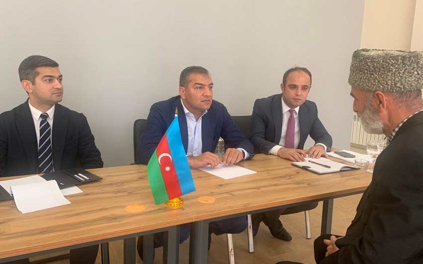Dövlət Turizm Agentliyinin sədri İsmayıllıda vətəndaşları qəbul edib