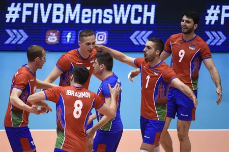 Azərbaycan voleybol millisi Almaniya yığmasına uduzub