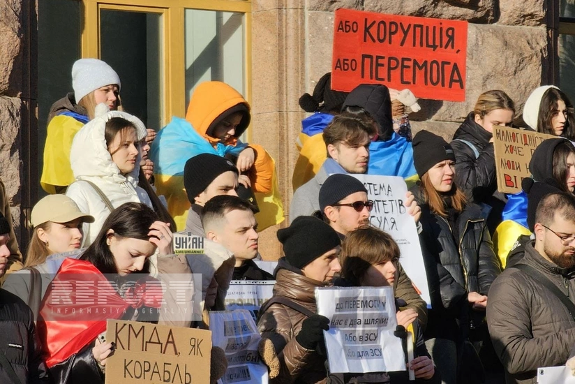 Ukraynada etiraz aksiyaları başlayıb