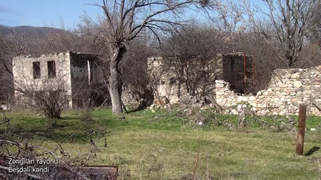 Footage from Beshdali village of Zangilan