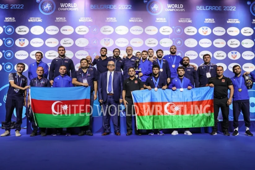 Azərbaycan güləşçilərinin 2022-ci ildə qazandıqları medalların sayı açıqlanıb