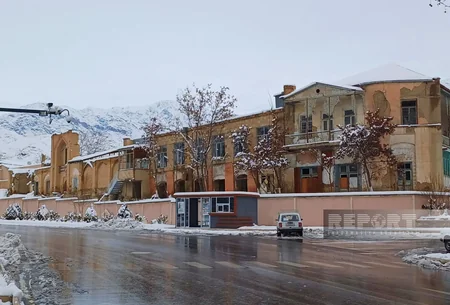 Ordubadın füsunkar qış mənzərəsi - FOTOREPORTAJ
