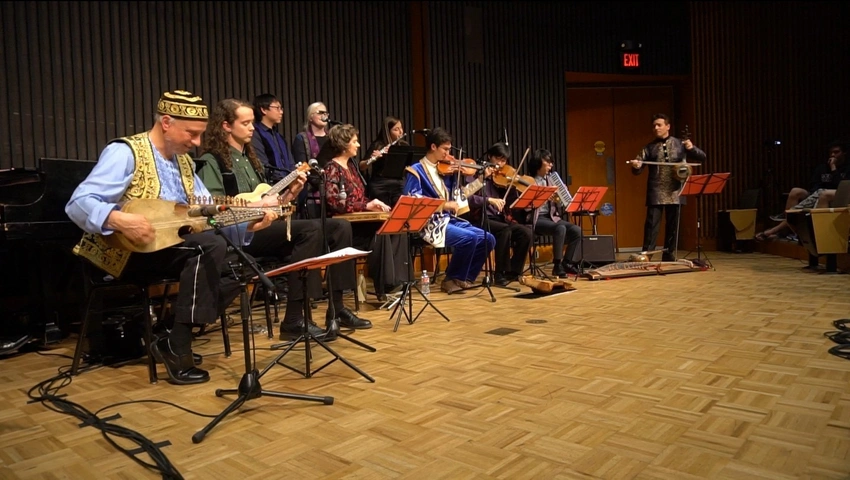 ABŞ-ın nüfuzlu universitetində Azərbaycan musiqisi təqdim olunub - VİDEO