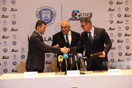 Mingəçevir futbol klubu ilə ASTA arasında tərəfdaşlıq müqaviləsi imzalanıb