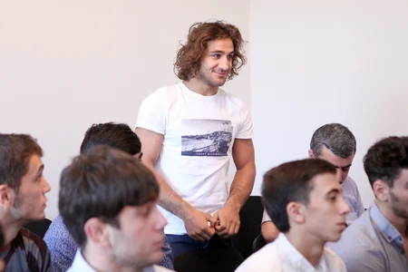 Avropa çempionatından qayıdan cüdo üzrə Azərbaycan millisi ilə görüş keçirilib