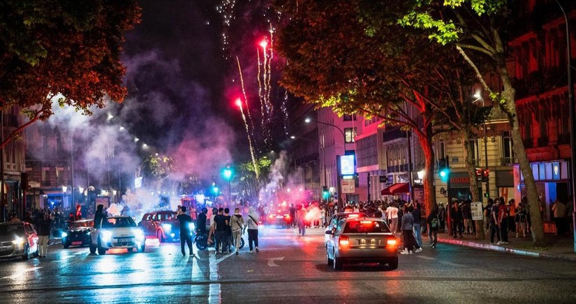 Two people die, hundreds arrested in France after PSG Champions League victory