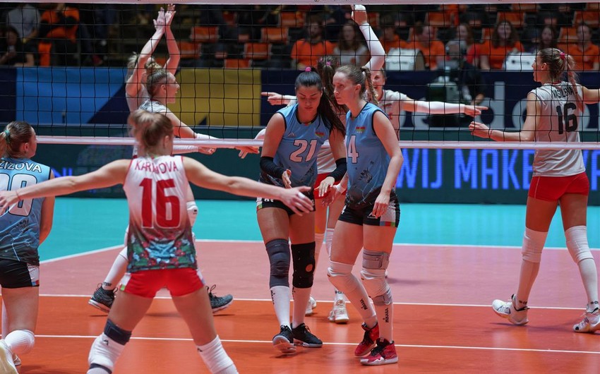 Azərbaycanın voleybol yığması ikinci görüşündə də məğlub olub