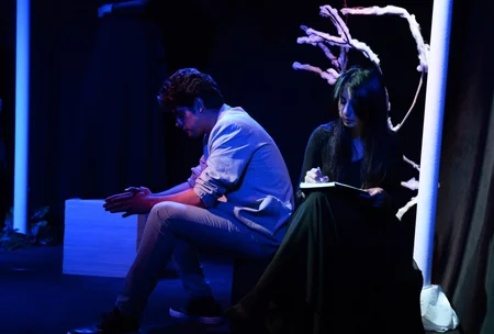 Pantomima Teatrı Adagio poetik düşüncə tamaşasının premyerasını təqdim edib