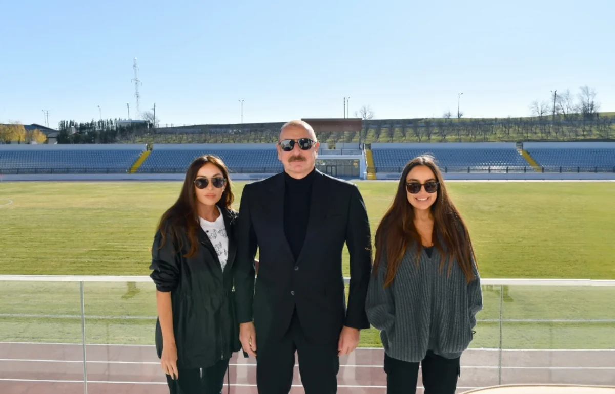 Prezident Quba Olimpiya İdman Kompleksində yenidənqurmadan sonra yaradılan şəraitlə tanış olub