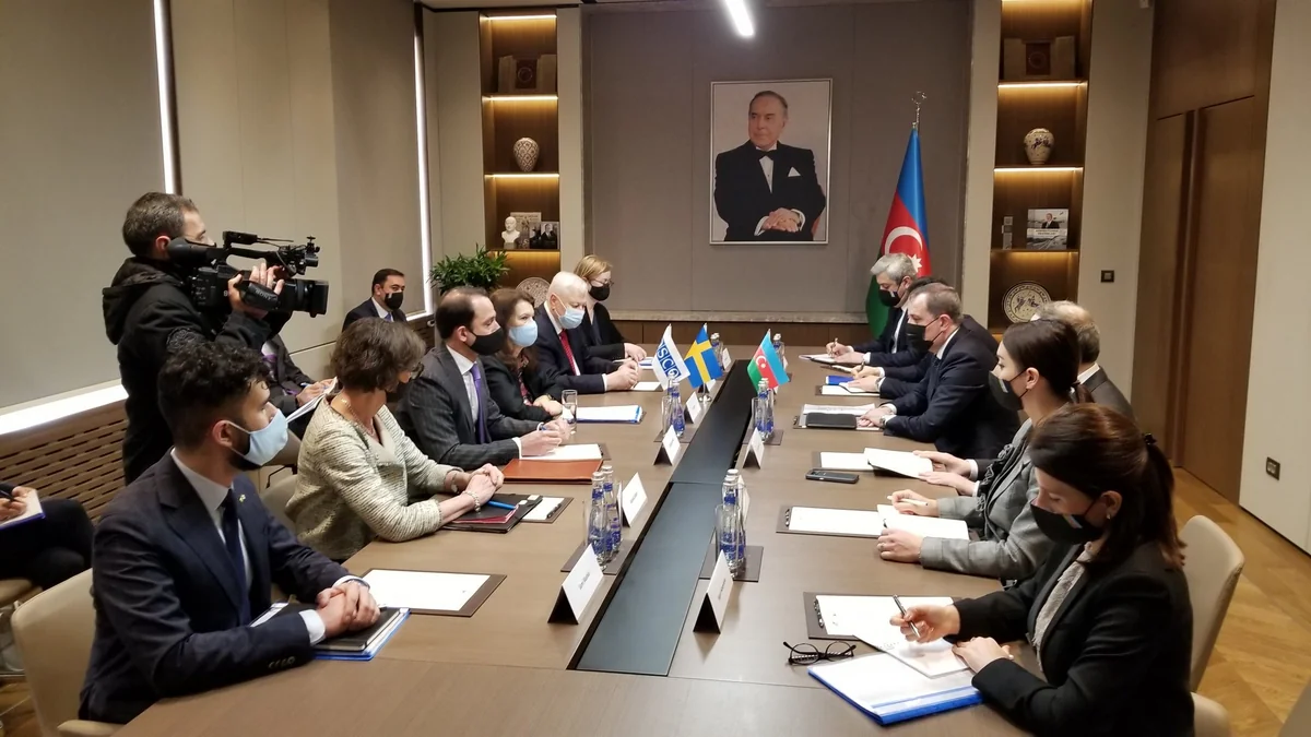 Ceyhun Bayramovla ATƏT sədri arasında görüş olub - YENİLƏNİB