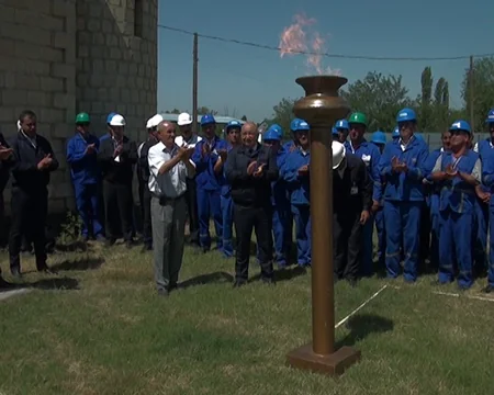 ​Azərbaycanda daha 3 kəndə təbii qaz verilib