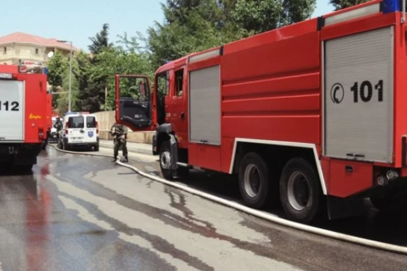 ​Bakının Binəqədi rayonunda yaşayış binasında elektrik sayğacları yanıb