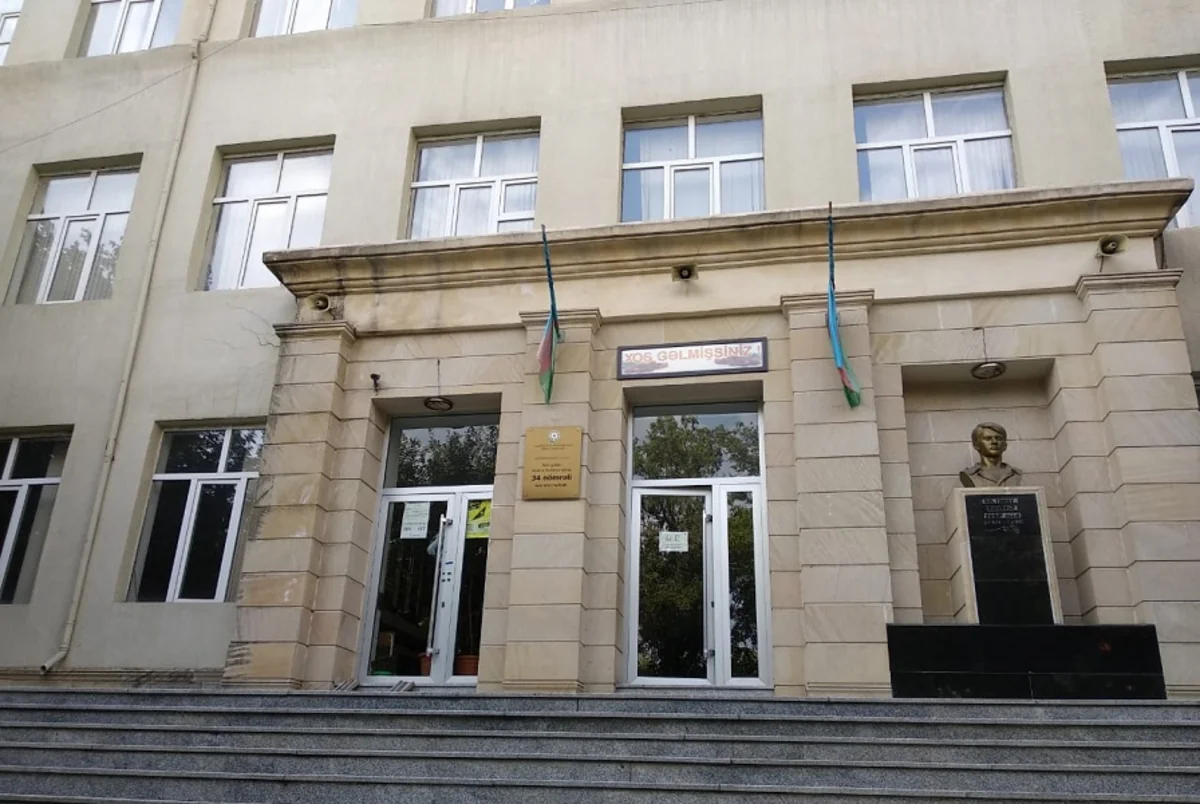 Bakının 34 nömrəli məktəbinə yeni direktor təyin olunub