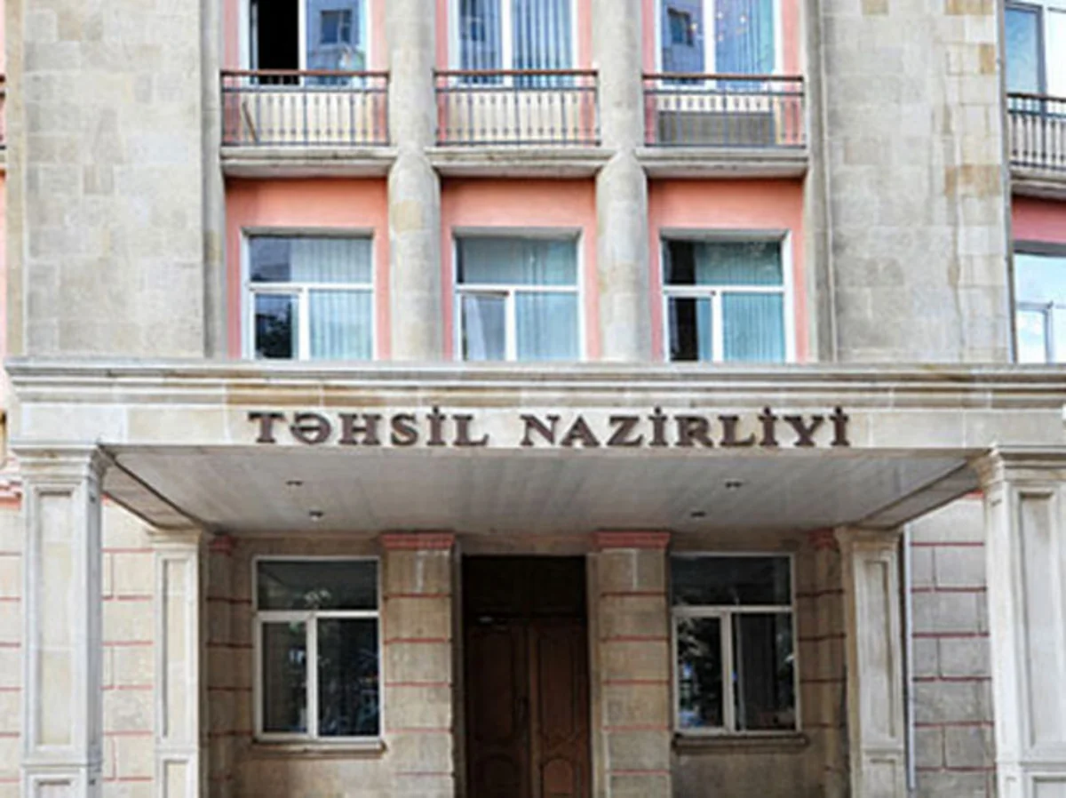 ​Təhsil Nazirliyi: Ermənistanın məktəblilərin iştirak etdiyi yarışı siyasiləşdirmək cəhdi təəssüf hissi doğurur