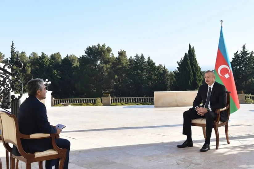 Президент Ильхам Алиев дал интервью турецкому телеканалу A Haber