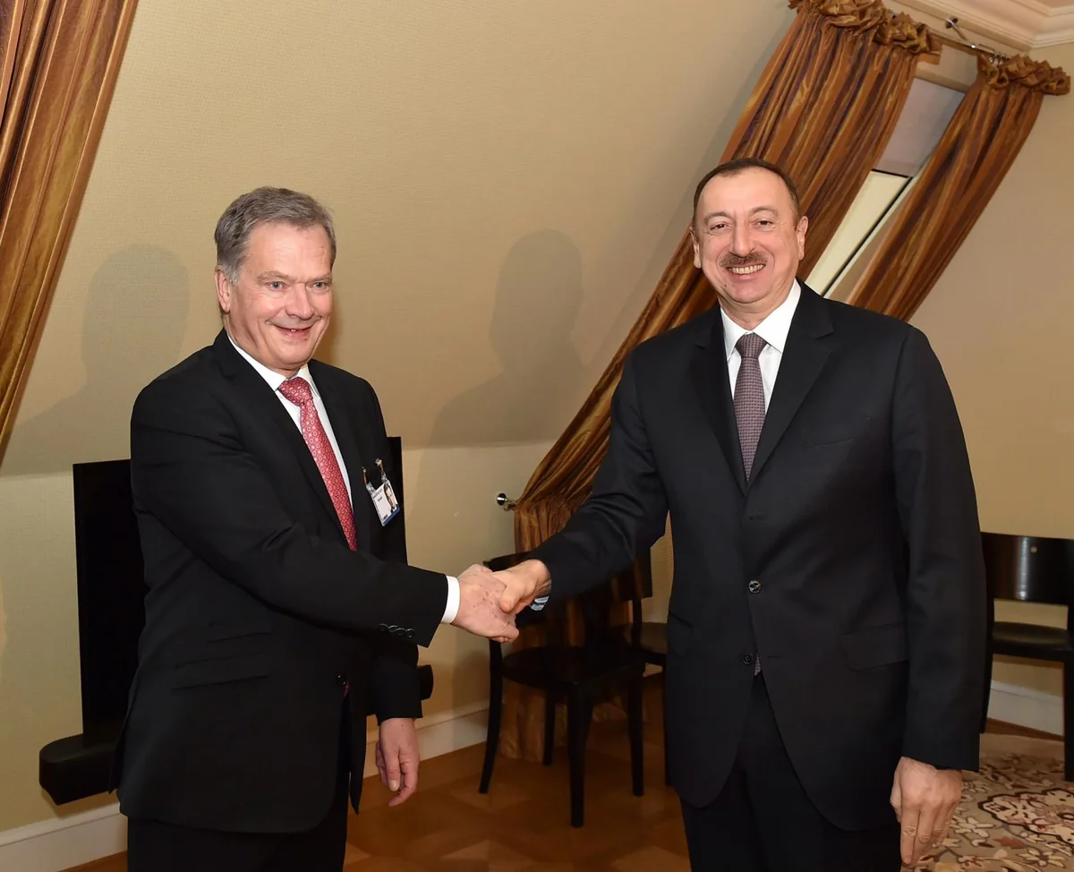 Finlandiyanın dövlət başçısı Azərbaycan Prezidentini təbrik edib