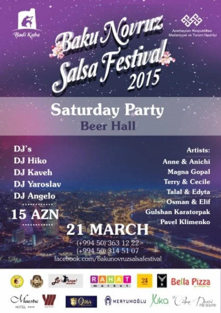 Bakı Novruz Salsa Festivalı keçiriləcək