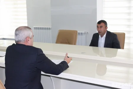 Arzu Rəhimov Masallıda vətəndaşları qəbul edib - FOTO