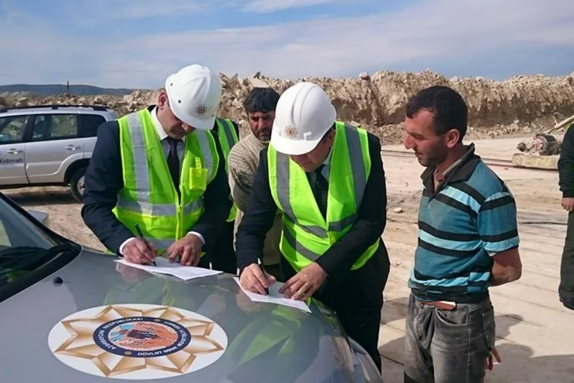 Bakıda əməyin mühafizəsi qaydalarını pozan iki müəssisənin işi dayandırılıb