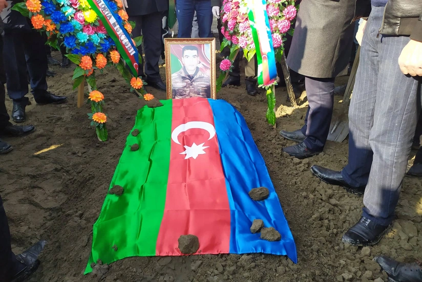 Ucarda şəhid gizir dəfn olunub