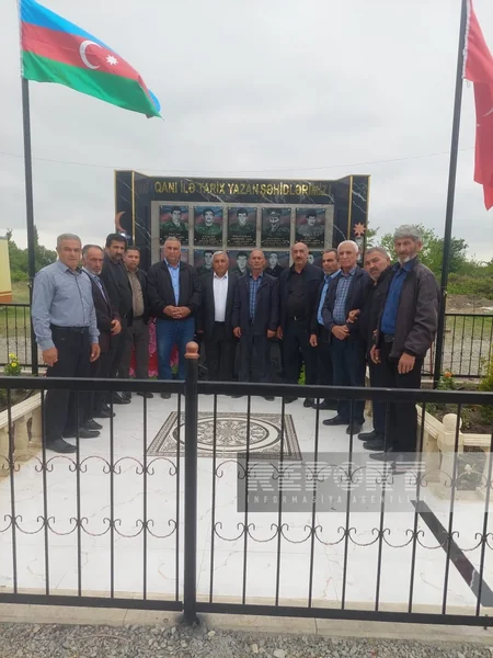 Tərtərdə şəhidlərin xatirəsinə bulaq abidə kompleksi inşa edilib
