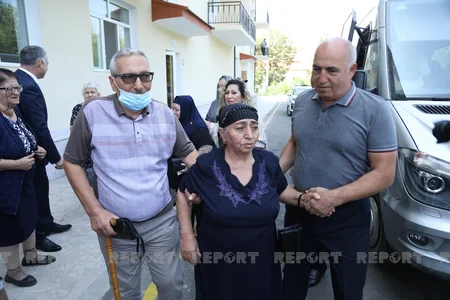 Шушинцы прибыли в родной город