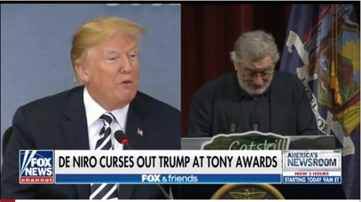 Robert De Niro Trampı parodiya etməməsinin səbəbini açıqlayıb