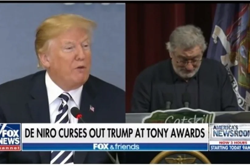 Robert De Niro Trampı parodiya etməməsinin səbəbini açıqlayıb