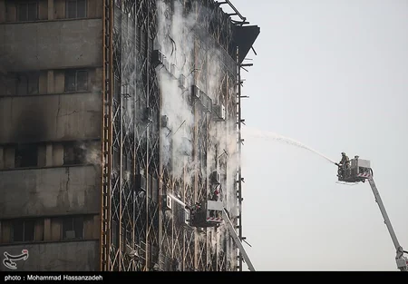 Death toll now reaches 50 at high-rise building's collapse in Tehran - VIDEO - UPDATED