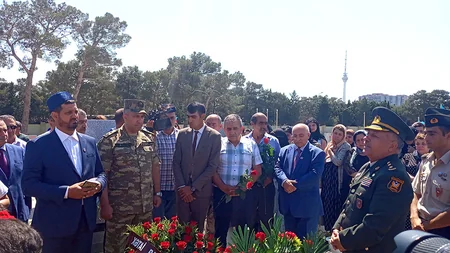 Cəmşid Naxçıvcanski adına hərbi liseyin şəhid məzununun xatirəsi yad edilib