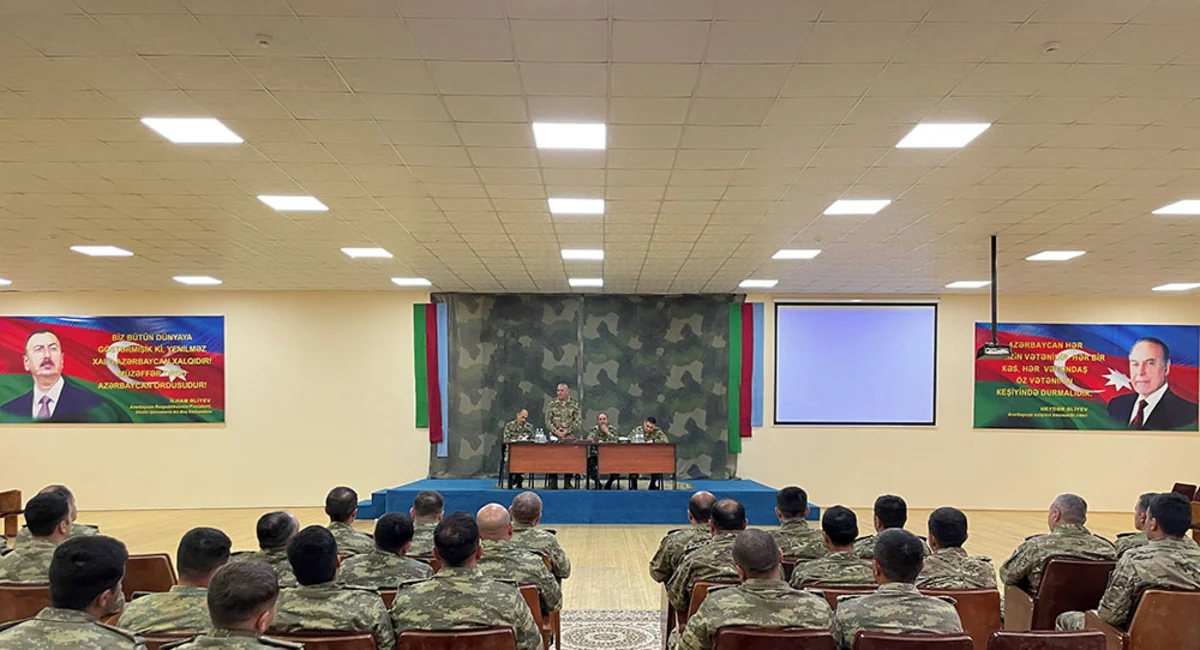 Readiness of Azerbaijani Army officers in Organization of Educational Work and Psychologist specialties checked