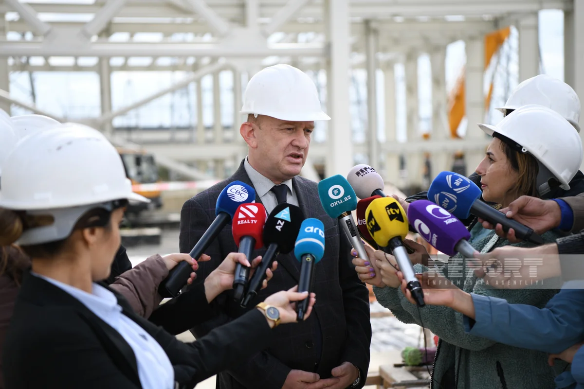Teymur Abdullayev: Azərbaycan” İES-də tikinti işləri sürətləndirilib
