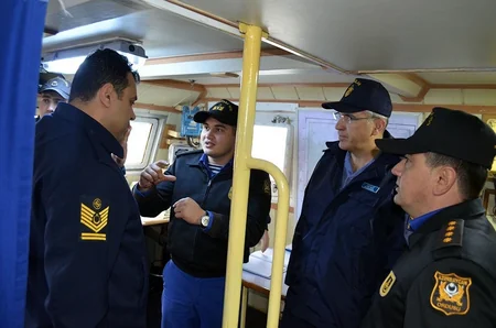 Турецкая делегация наблюдала за учебными тренировками Военно-морских сил Азербайджана