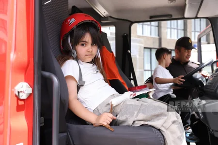 FHN şəhid övladları üçün “açıq qapı günü keçirib