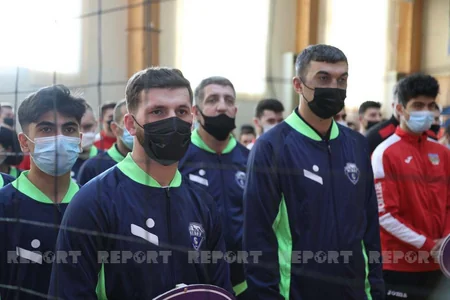 Voleybol üzrə Azərbaycan çempionatlarının açılış mərasimi olub