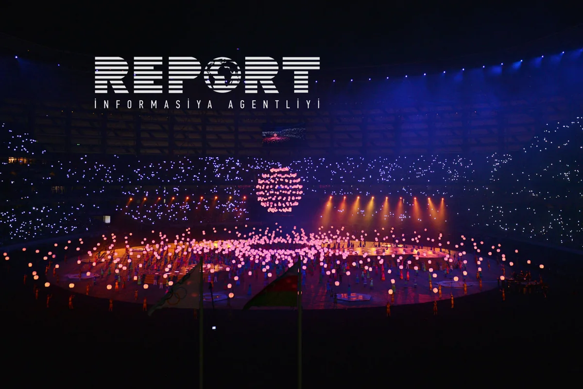 Bakıda I Avropa Oyunlarının bağlanış mərasimi keçirilib - VİDEO