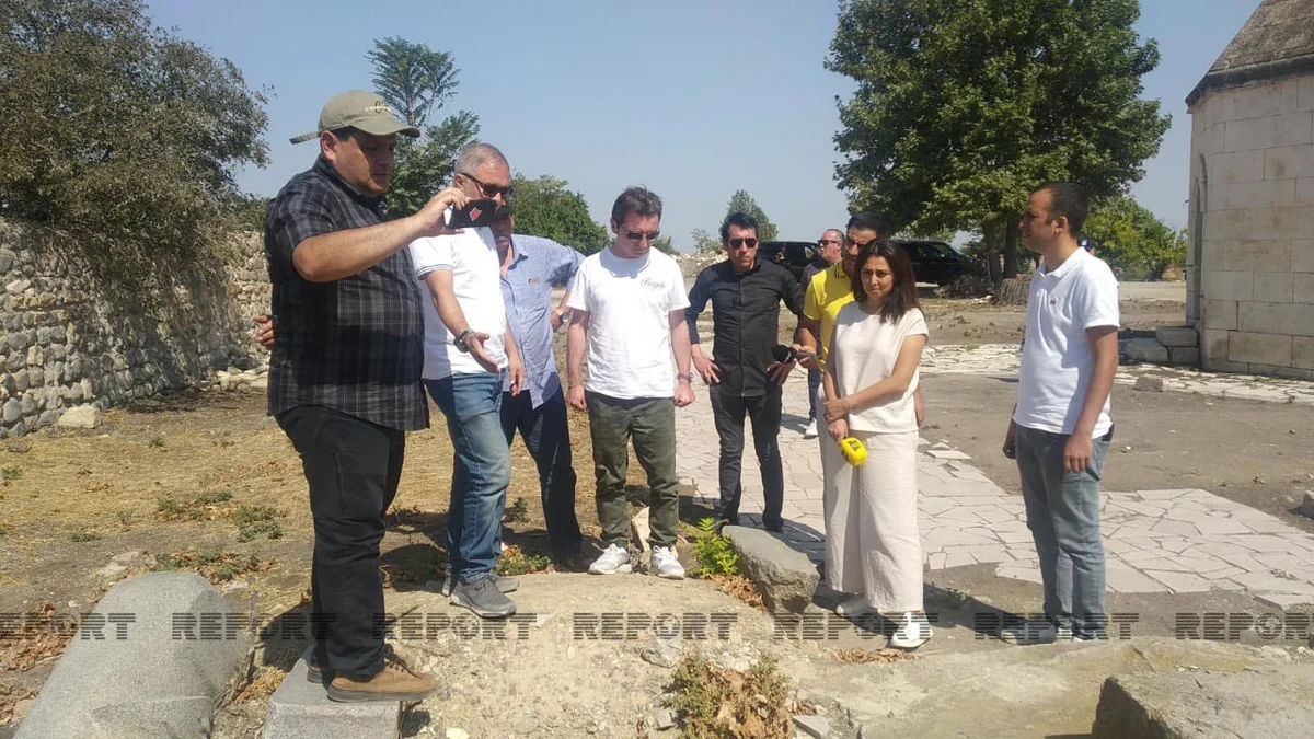 Group of journalists from Latin American countries visits Aghdam