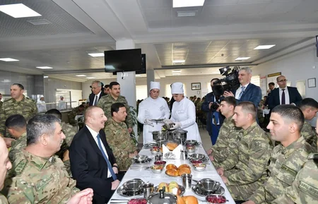 Ali Baş Komandan Beyləqanda yeni inşa edilən “N” saylı hərbi hissədə yaradılan şəraitlə tanış olub - ƏLAVƏ OLUNUB