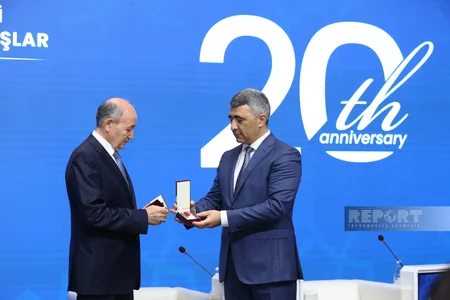 Sabiq nazir Məhkəmə-Hüquq Şurasının 20 illik yubiley medalı ilə təltif edilib