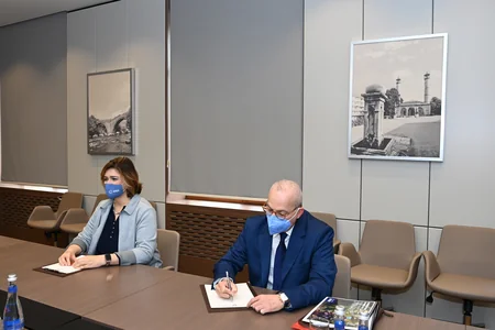 Azerbaijani FM meets Executive Secretary of UN Capital Dev't Fund