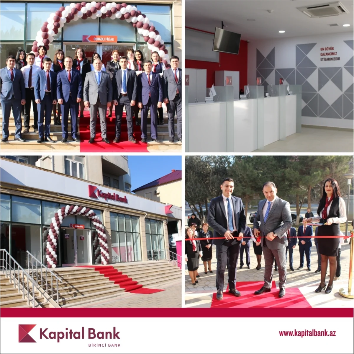 Kapital Bank сдал в пользование обновленный филиал Губадлы