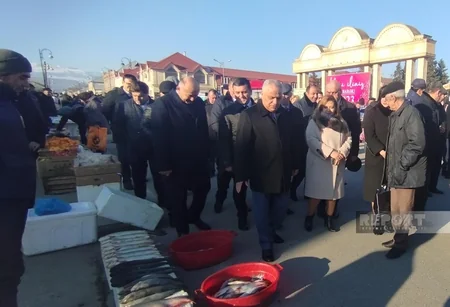 Qubada bayram yarmarkası təşkil olunub