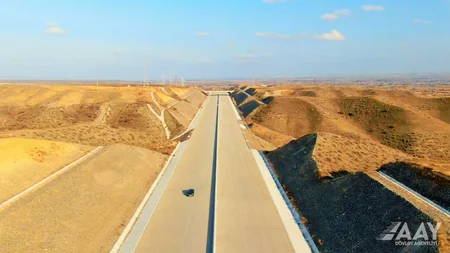 Construction of Horadiz-Jabrayil-Zangilan-Aghband road 93% complete