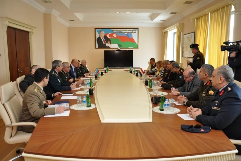 Kəmaləddin Heydərov Misir Sərhəd Qoşunlarının komandanıyla görüşüb