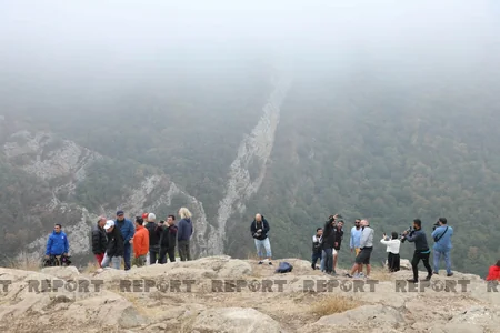 Int'l travellers visiting Shusha get acquainted with Azerbaijan's construction work there