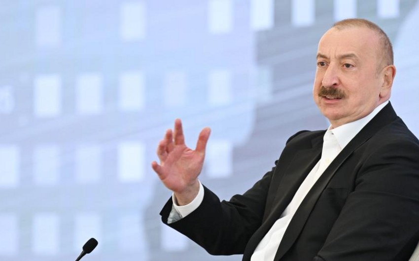 President Ilham Aliyev: Those who criticize us have foreign debt of more than 100% of GDP