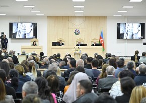 Məhkəmədə Laçının Ermənistan silahlı qüvvələri tərəfindən işğalı ilə bağlı videomaterial nümayiş etdirilib