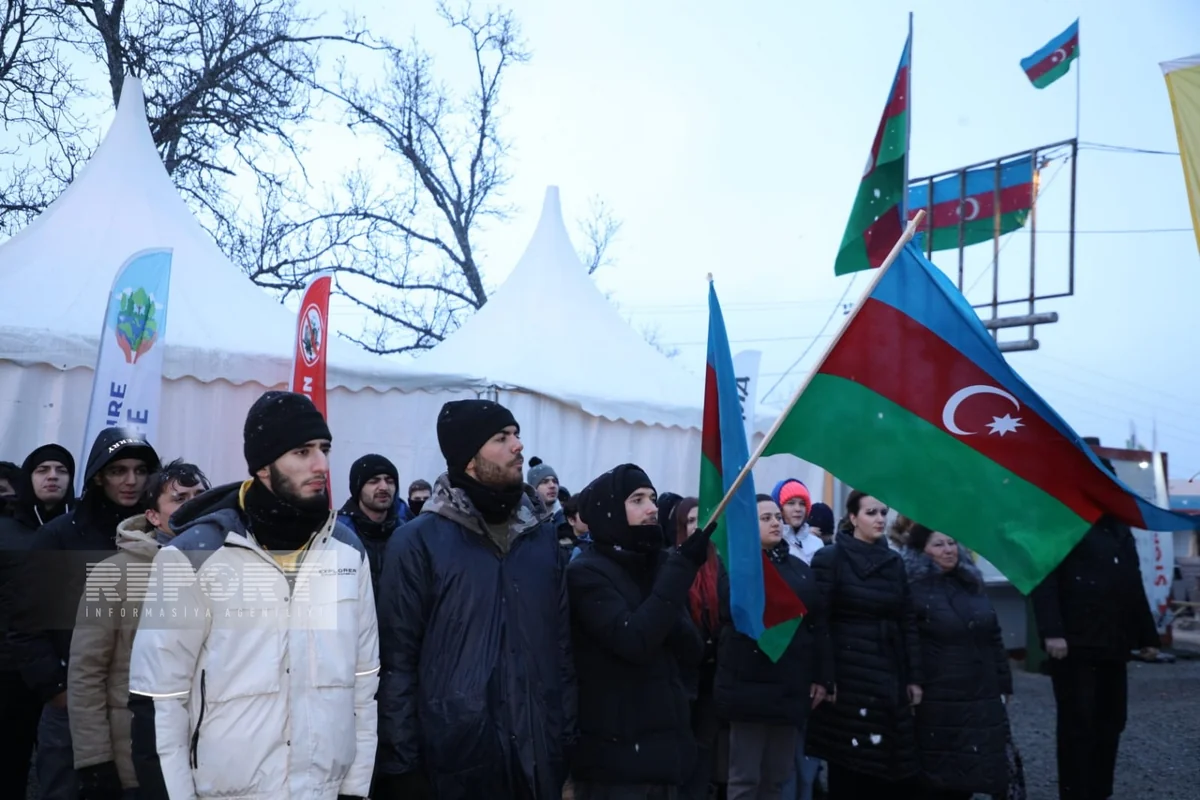 Protest rally on Khankandi-Lachin road enters its 54th day