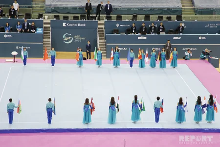 ​Bakıda idman gimnastikası üzrə Çelenc Kubokunun açılış mərasimi keçirilib - FOTO